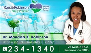 Advertisement Design by Bling Connect Ink for Ross and Robinson Medical Practice | Design: #2342424