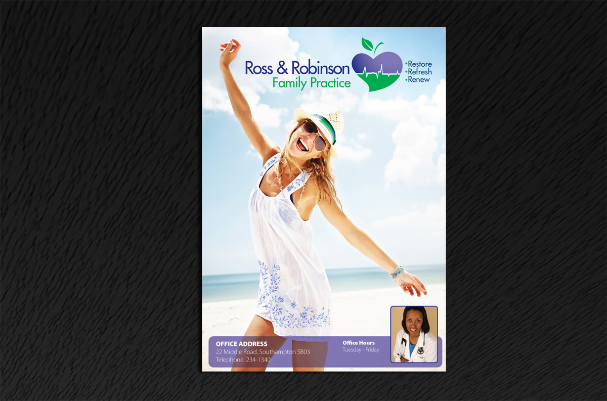 Advertisement Design by Svetlin Angelov for Ross and Robinson Medical Practice | Design #2375364