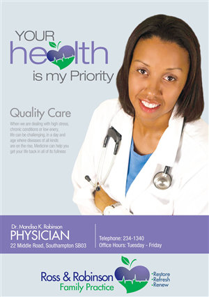 Advertisement Design by Dev for Ross and Robinson Medical Practice | Design: #2324898