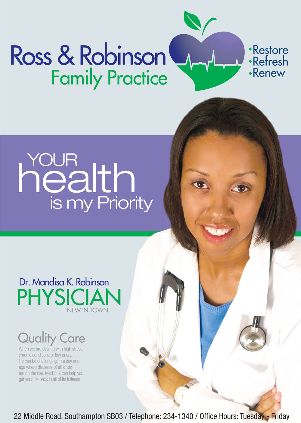 Advertisement Design by Dev for Ross and Robinson Medical Practice | Design #2324900