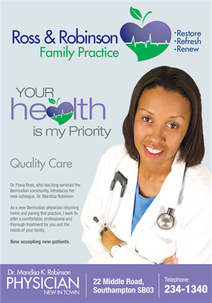 Advertisement Design by Dev for Ross and Robinson Medical Practice | Design: #2383599