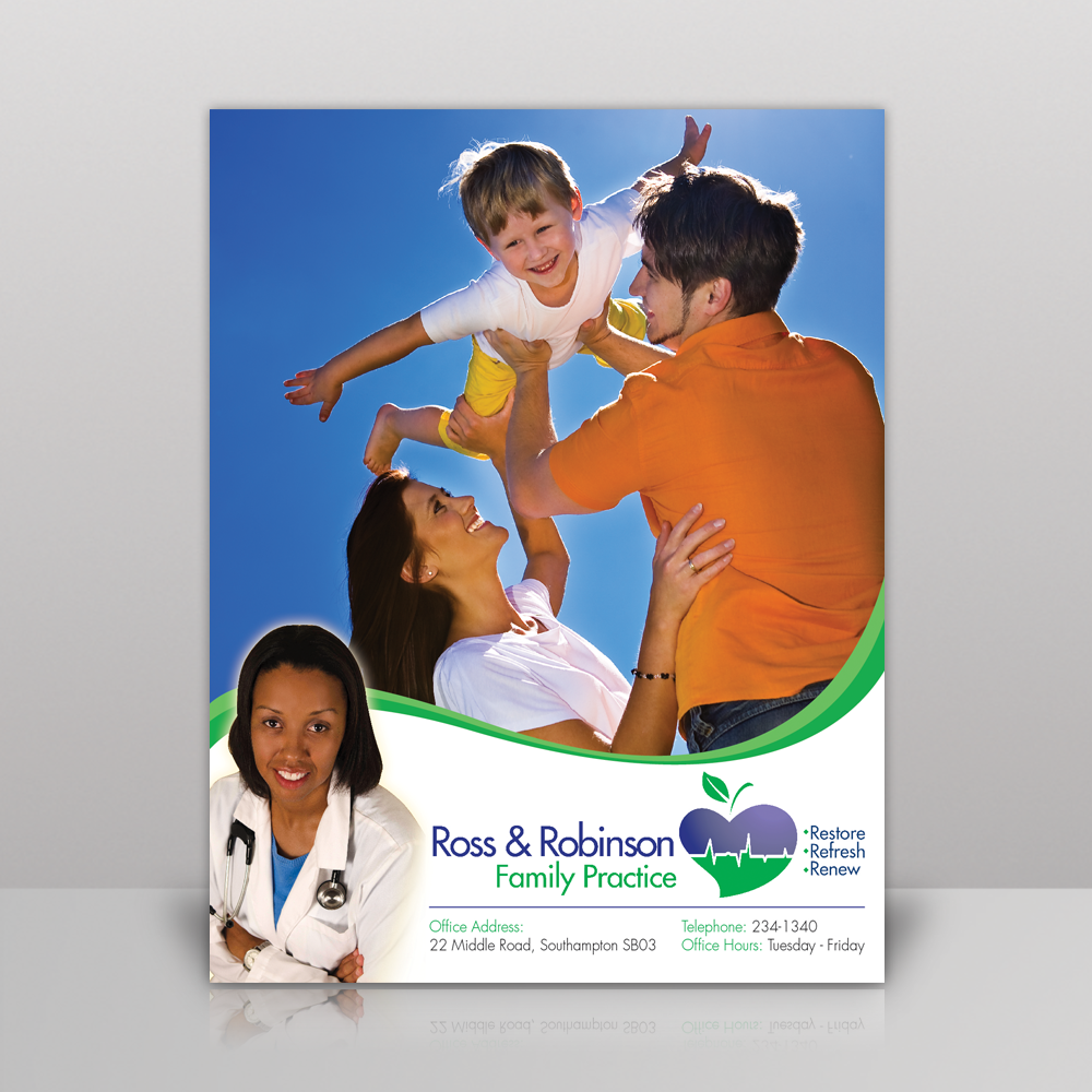 Advertisement Design by Mon01 for Ross and Robinson Medical Practice | Design #2325234