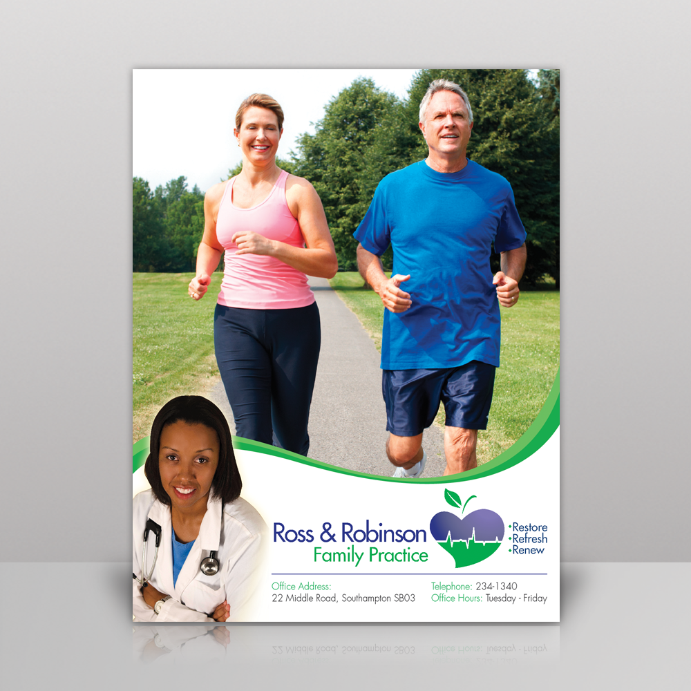 Advertisement Design by Mon01 for Ross and Robinson Medical Practice | Design #2325359