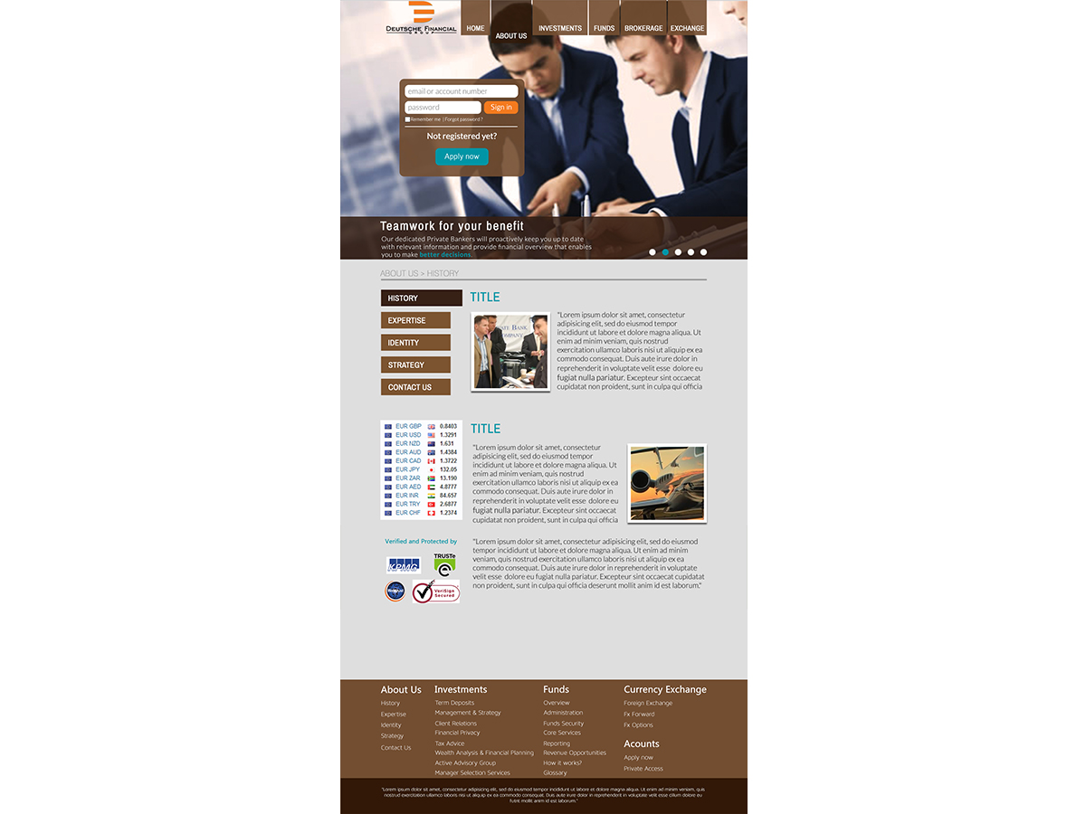 Web Design by letaidesign for Lilia Agency | Design #2360988