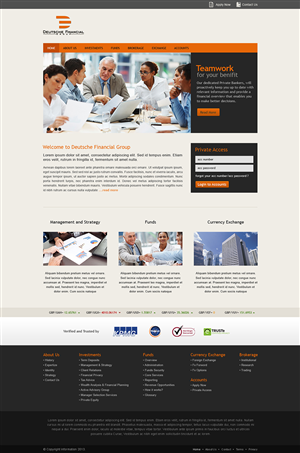 Web Design by Latest Design Ideas for Lilia Agency | Design: #2351988