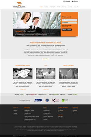 Web Design by Latest Design Ideas for Lilia Agency | Design: #2351993