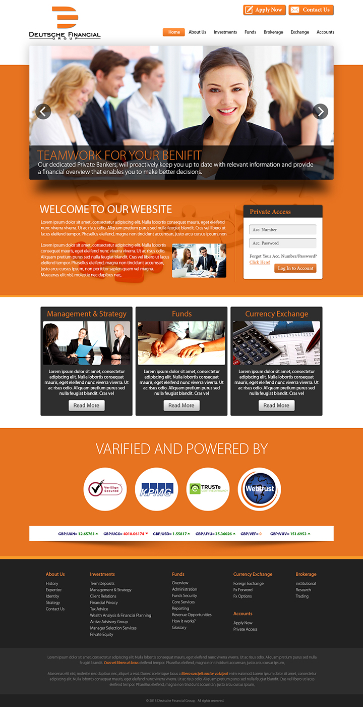 Web Design by Latest Design Ideas for Lilia Agency | Design #2357689