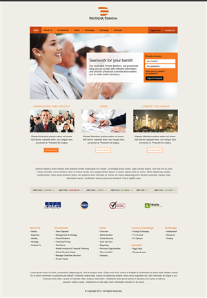 Web Design by Latest Design Ideas for Lilia Agency | Design: #2358031