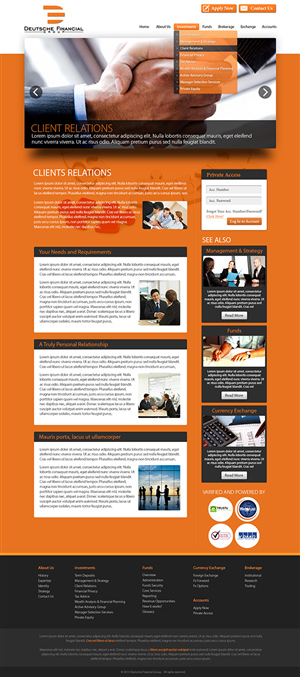 Web Design by Latest Design Ideas for Lilia Agency | Design: #2363254