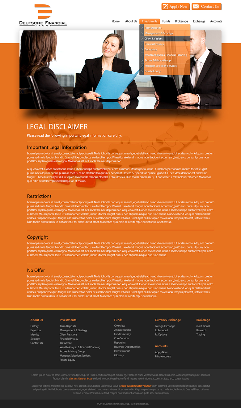 Web Design by Latest Design Ideas for Lilia Agency | Design #2363258