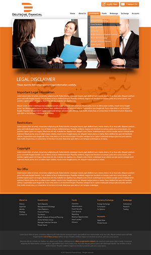 Web Design by Latest Design Ideas for Lilia Agency | Design: #2363258