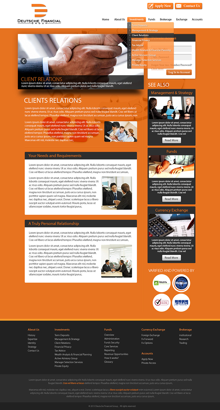 Web Design by Latest Design Ideas for Lilia Agency | Design #2363262