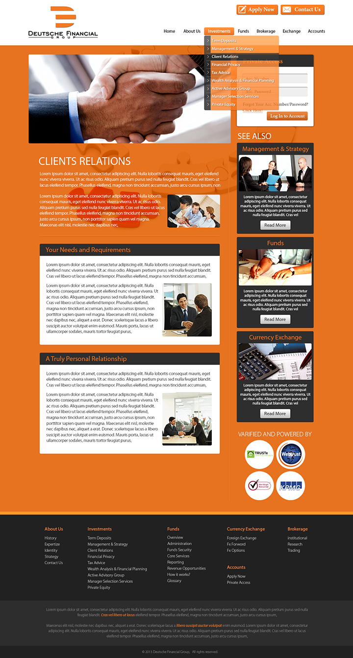 Web Design by Latest Design Ideas for Lilia Agency | Design #2363266