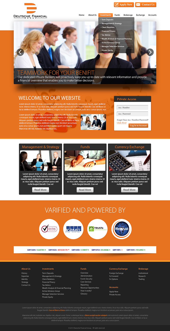 Web Design by Latest Design Ideas for Lilia Agency | Design #2363272