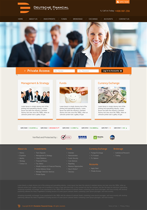 Web Design by Wings on web for Lilia Agency | Design: #2378351