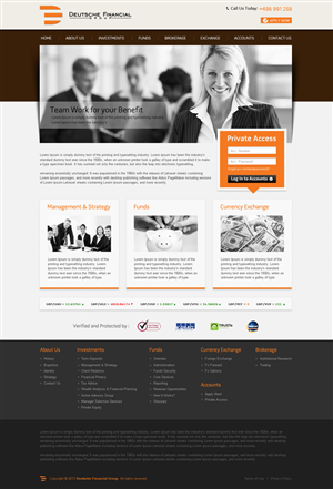 Web Design by Wings on web for Lilia Agency | Design: #2378352