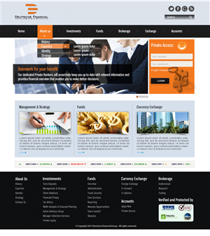 Web Design by vinita for Lilia Agency | Design: #2391043