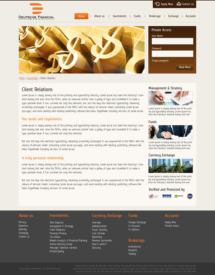 Web Design by Himanshu vyas for Lilia Agency | Design #2353862