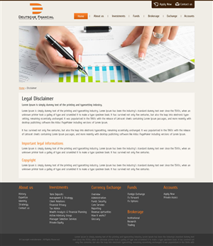 Web Design by Himanshu vyas for Lilia Agency | Design: #2353876
