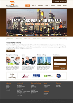 Web Design by Himanshu vyas for Lilia Agency | Design: #2353888
