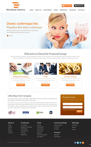 Diseño Web por pb para Lilia Agency | Diseño: #2322615
