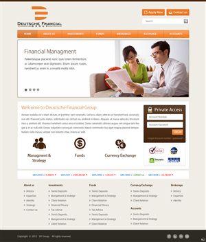 Diseño Web por pb para Lilia Agency | Diseño: #2327841