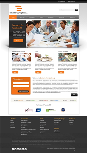 Diseño Web por pb para Lilia Agency | Diseño: #2327846