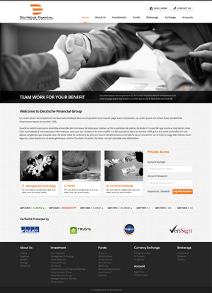 Web Design by OM for Lilia Agency | Design: #2326911