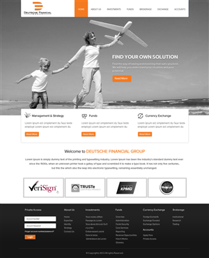 Web Design by OM for Lilia Agency | Design: #2326936