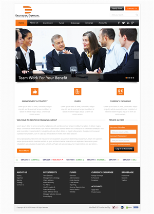 Web Design by OM for Lilia Agency | Design: #2326958