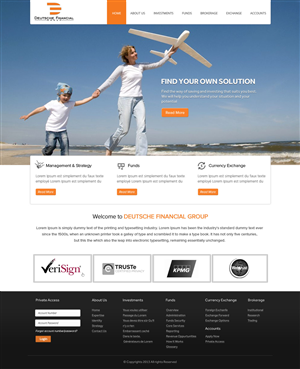 Web Design by OM for Lilia Agency | Design: #2326968