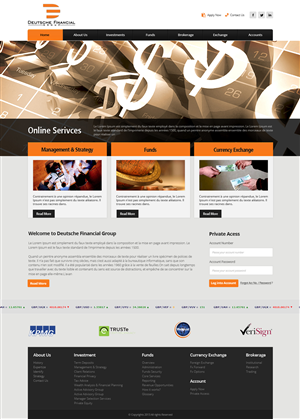 Web Design by OM for Lilia Agency | Design: #2345047