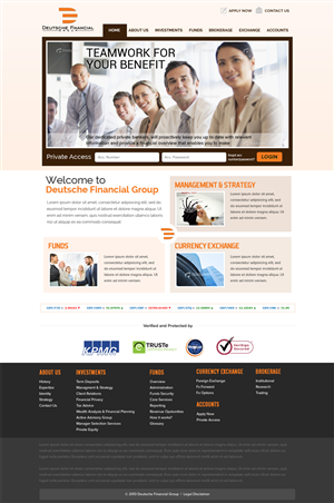 Web Design by ShreejiAkshar for Lilia Agency | Design: #2347595