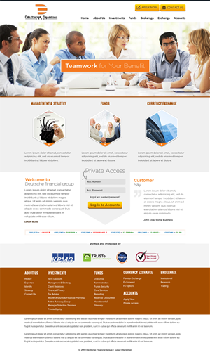 Web Design by ShreejiAkshar for Lilia Agency | Design: #2351672