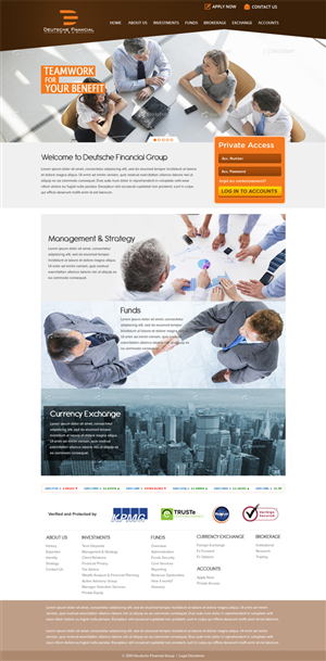 Web Design by ShreejiAkshar for Lilia Agency | Design: #2357559