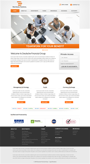 Web Design by ShreejiAkshar for Lilia Agency | Design: #2362704