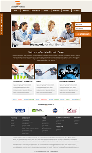 Web Design by ShreejiAkshar for Lilia Agency | Design: #2367611