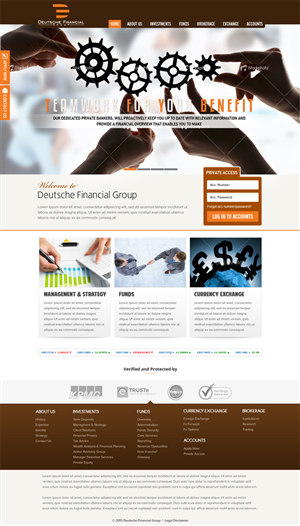 Web Design by ShreejiAkshar for Lilia Agency | Design: #2369893