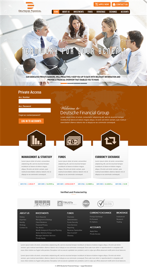 Web Design by ShreejiAkshar for Lilia Agency | Design: #2371045