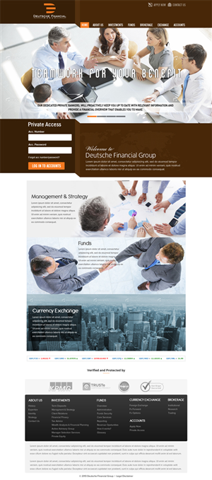 Web Design by ShreejiAkshar for Lilia Agency | Design: #2387008