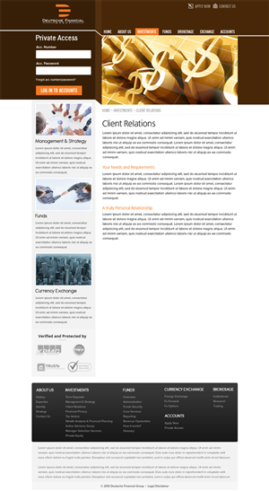Web Design by ShreejiAkshar for Lilia Agency | Design: #2393345