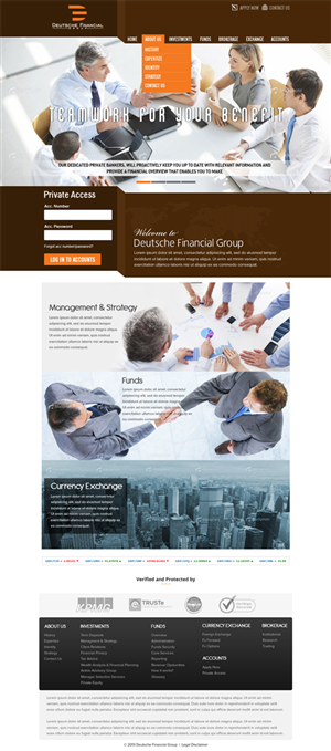 Web Design by ShreejiAkshar for Lilia Agency | Design: #2393350