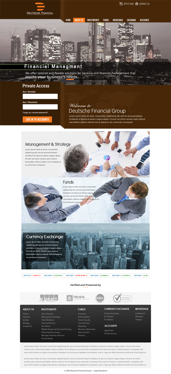 Web Design by ShreejiAkshar for Lilia Agency | Design #2393355