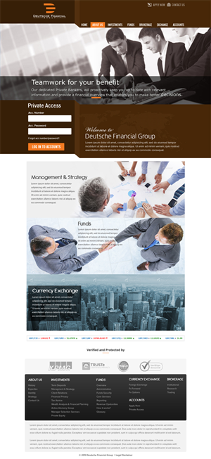 Web Design by ShreejiAkshar for Lilia Agency | Design: #2393357