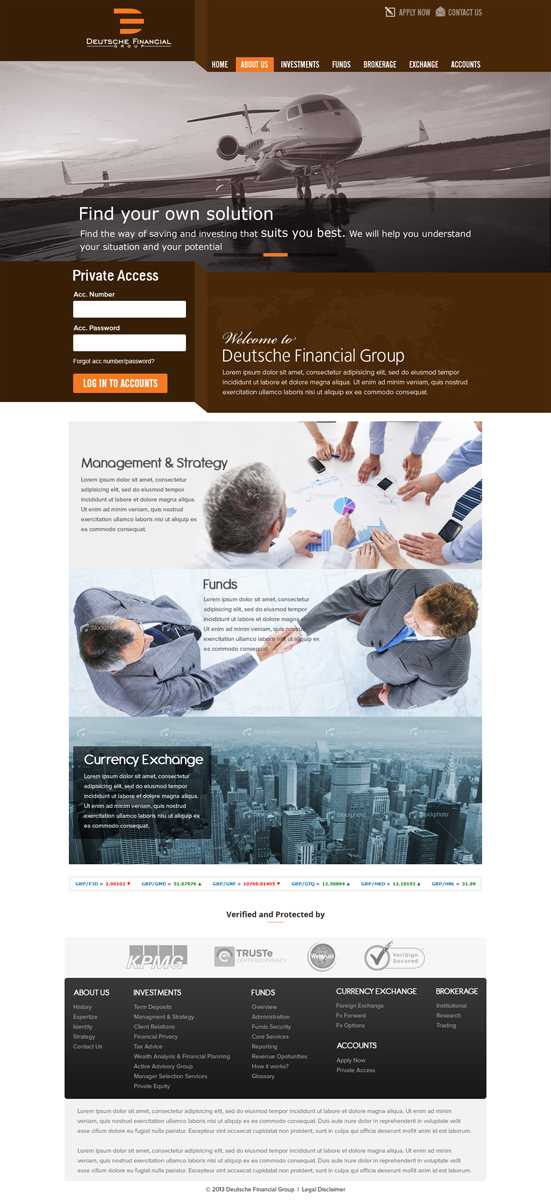Web Design by ShreejiAkshar for Lilia Agency | Design #2393360