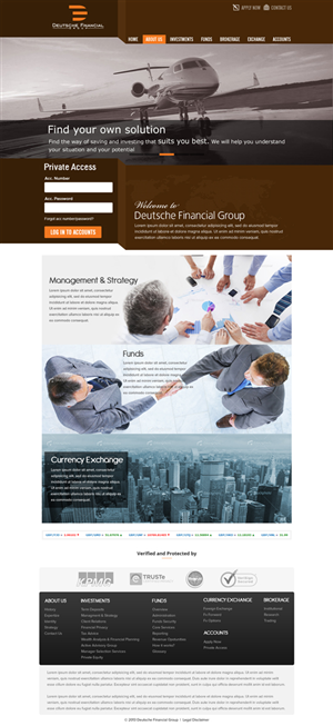 Web Design by ShreejiAkshar for Lilia Agency | Design: #2393360
