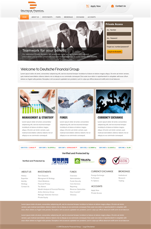 Web Design by ShreejiAkshar for Lilia Agency | Design: #2393388
