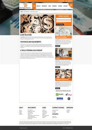 Web Design by Impressive Solutions for Lilia Agency | Design: #2326849