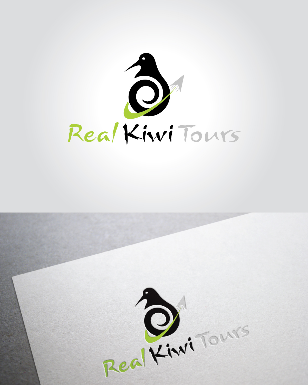 Logo Design by Nadeem for Real Kiwi Tours | Design #11414219