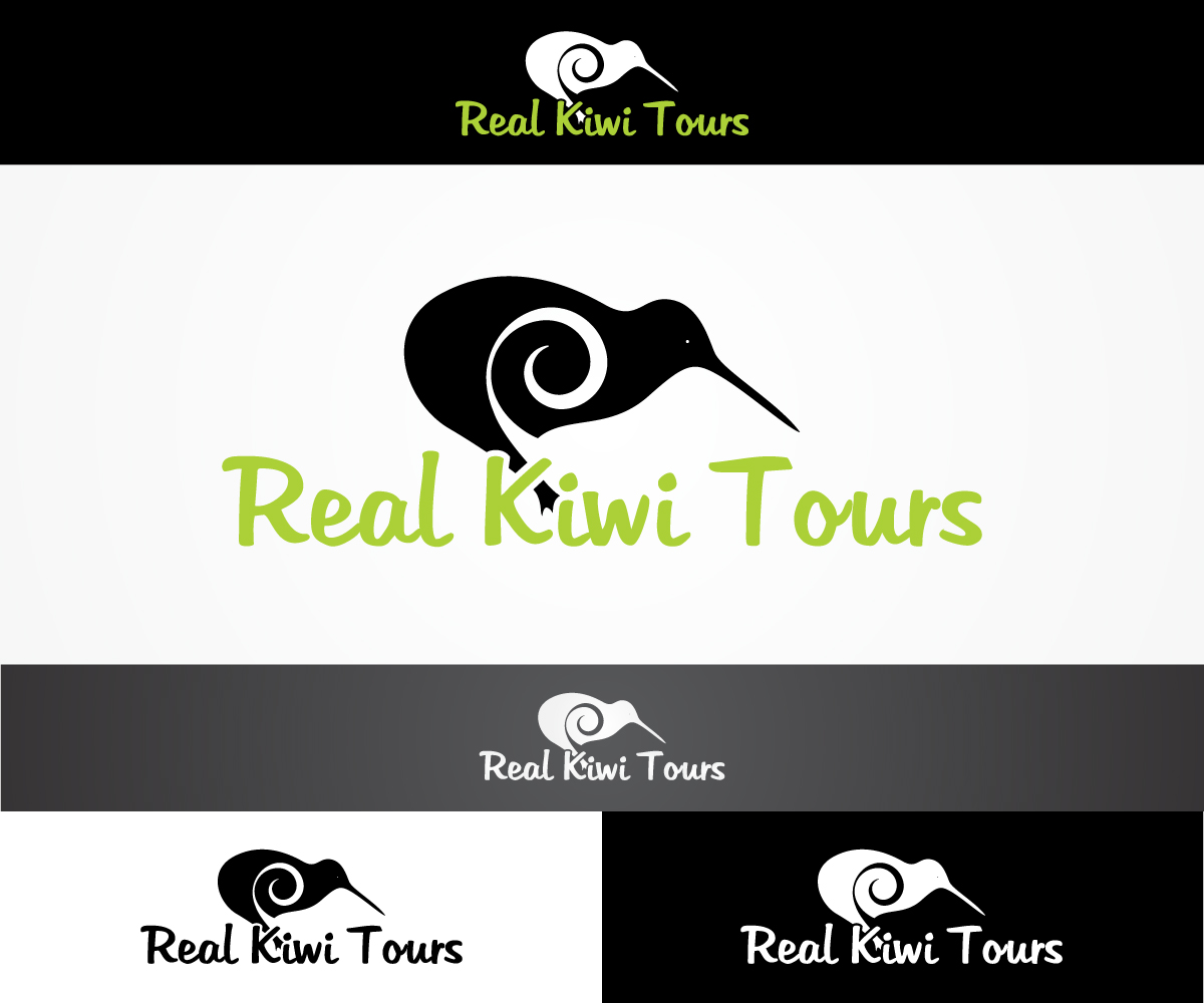 Diseño de Logo por sangeloenriquez para Real Kiwi Tours | Diseño #11415051